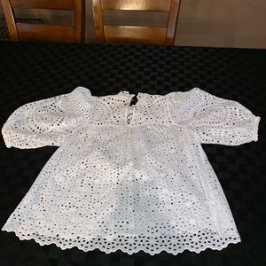 ULLA JOHNSON lace blouse